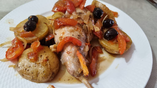 Lapin aux olives et tomates de Marcel Marcinkowski