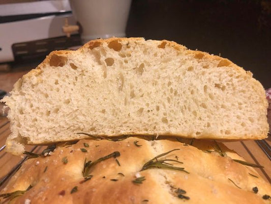 Focaccia par Isabelle Badaroux