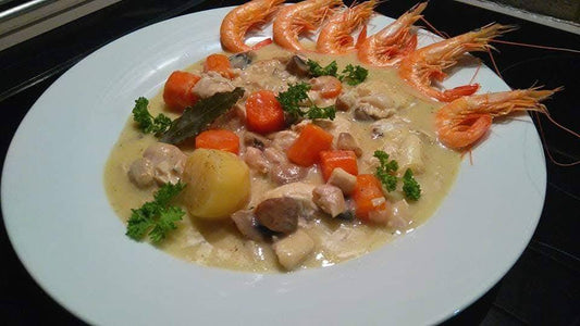 Blanquette de langues de morue par Sophie Malandain
