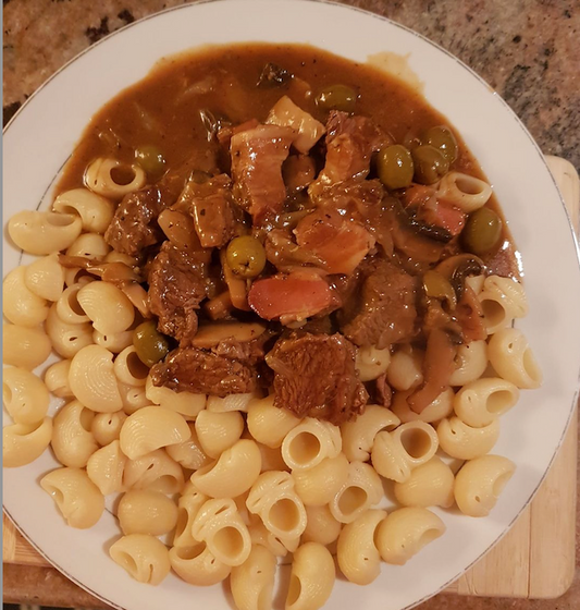 Veau Corse aux olives par Oivier Franconi