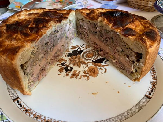Tourte Porc, Veau, Foie Gras par Michel Benichou