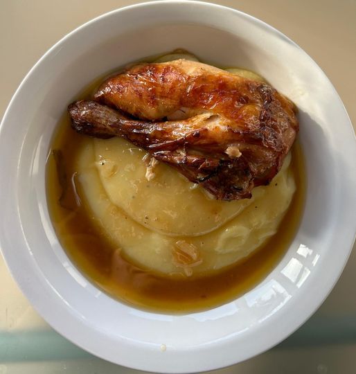 Poulet et sa purée par Jean Charles Lbr