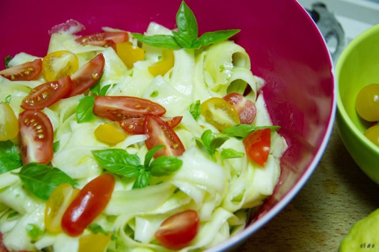 Tagliatelles de courgettes par Loïc Sagnol
