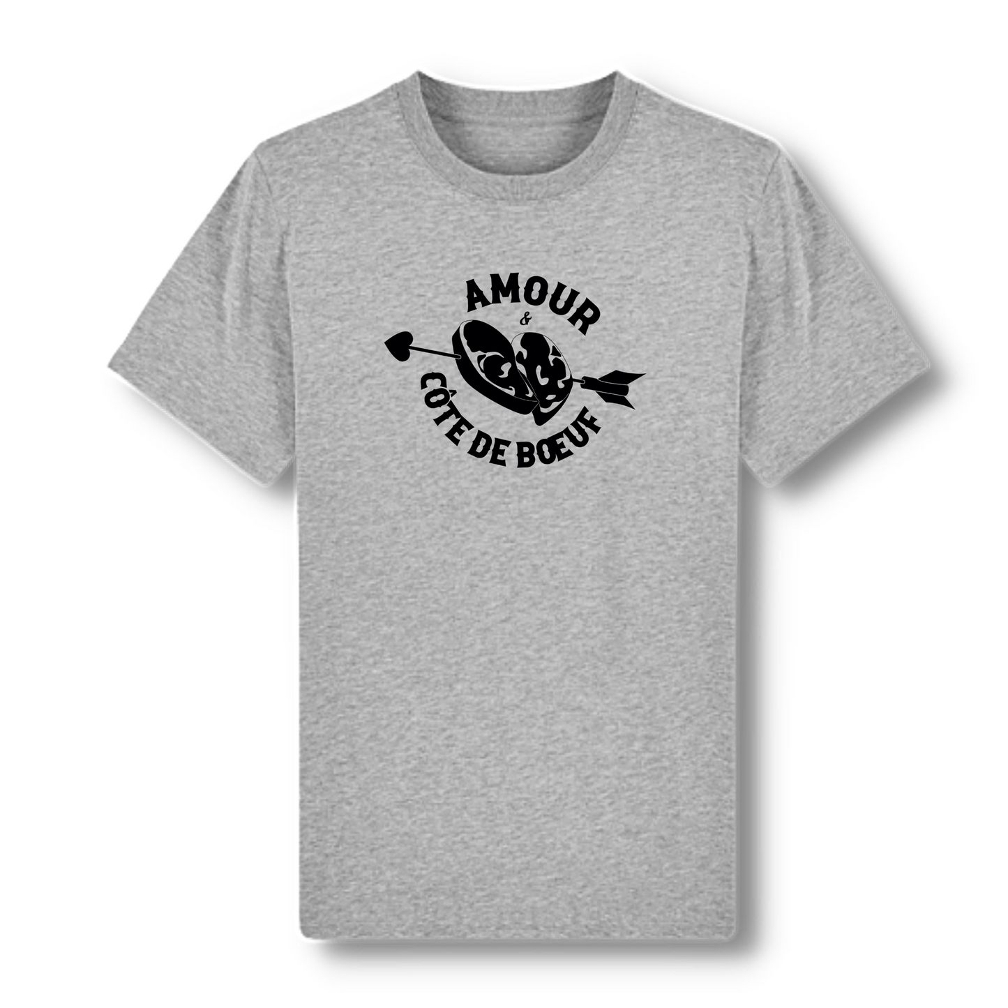 T shirt amour et cote de boeuf bons vivants