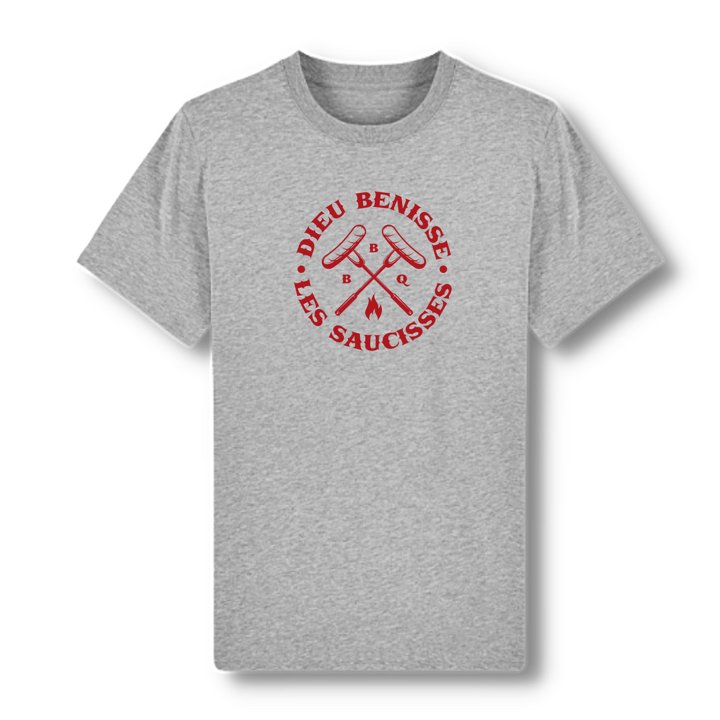 T shirt bons vivants dieu benisse les saucisses