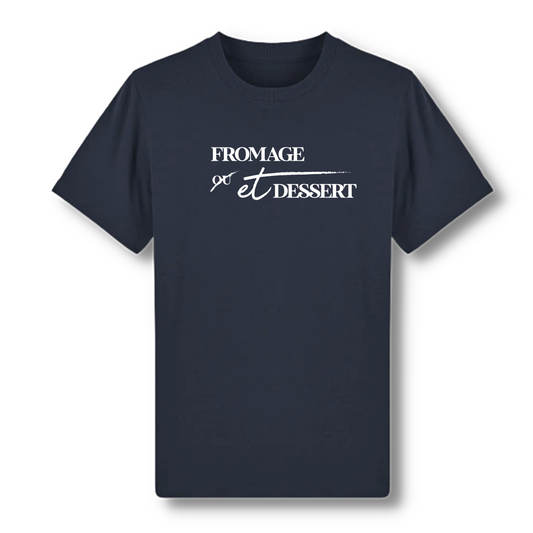 T shirt bons vivants fromage et dessert