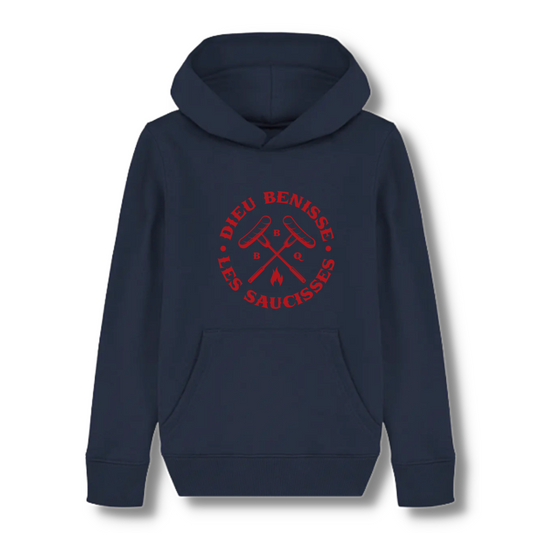 Hoodie Dieu Benisse les Saucisses