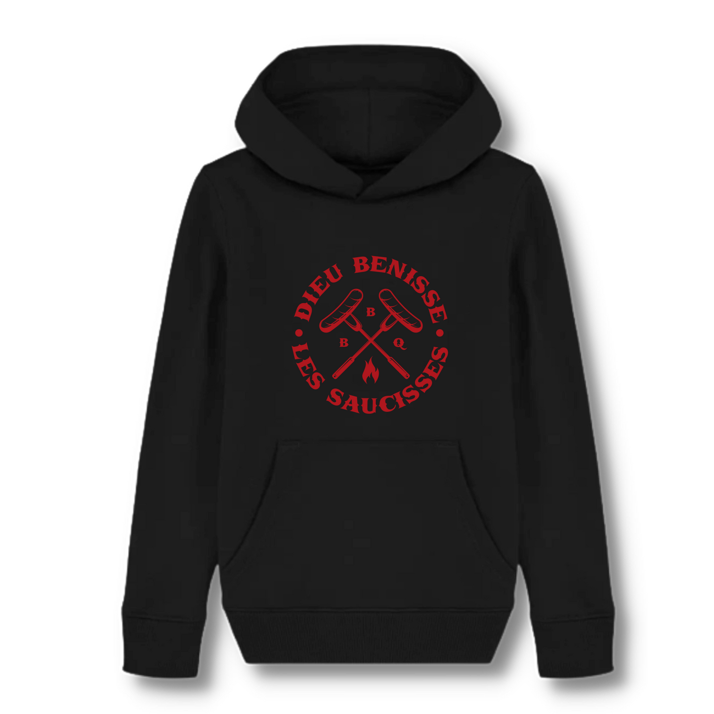 Hoodie Dieu Benisse les Saucisses
